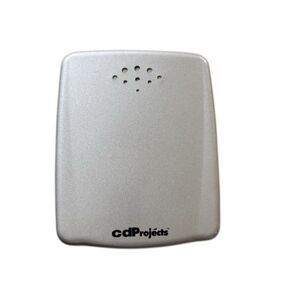 CdProjects Silver Hard CD Case Holds 24